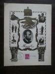 Abraham Lincoln document van 19 november 1954 met postzegel, Postzegels en Munten, Ophalen of Verzenden, Gestempeld, Noord-Amerika
