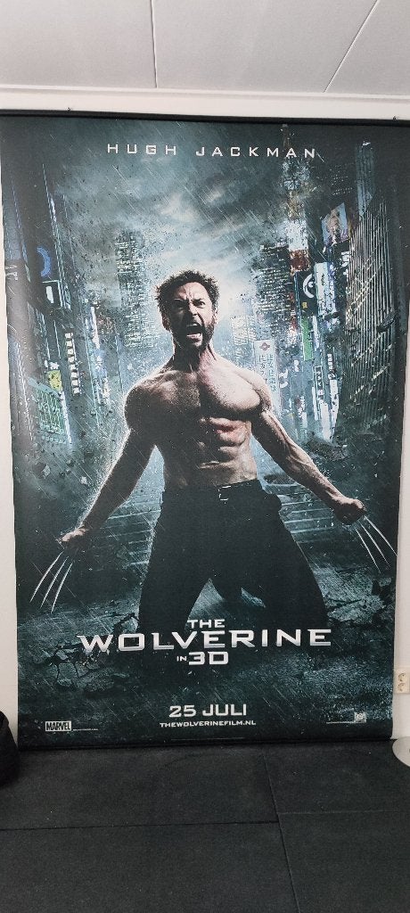 Originele bioscoop reclame poster – The Wolverine, Ophalen, Rechthoekig Staand, Deurposter of groter, Zo goed als nieuw