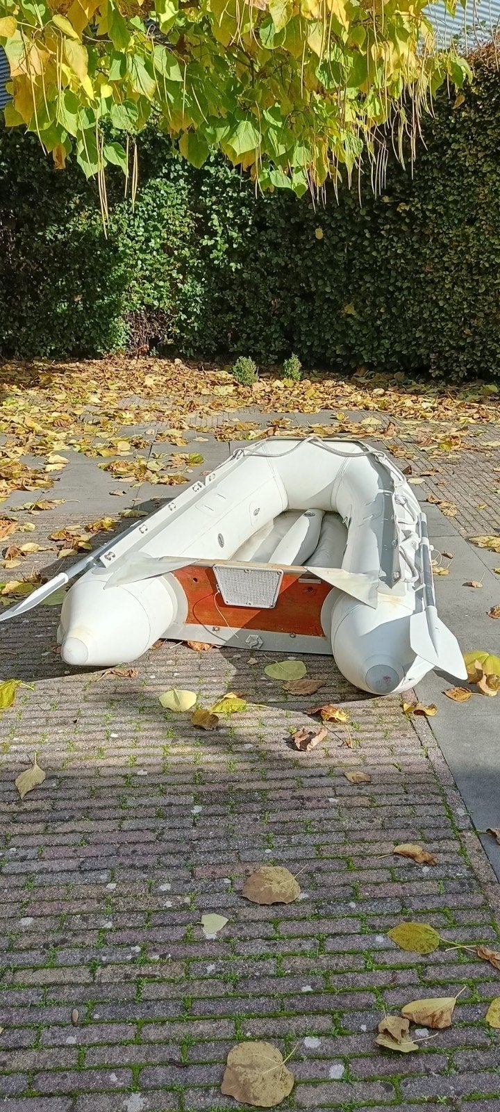 Suzumar Rubberboot MX-230/0KIB(DS-230) met peddels, Ophalen, Gebruikt, Suzumar, Peddels