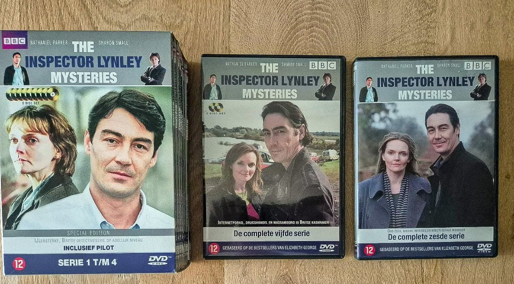 The Inspector Lynley Mysteries - Complete Serie DVD Box, Misdaad, Nederlands, Ophalen of Verzenden, Zo goed als nieuw