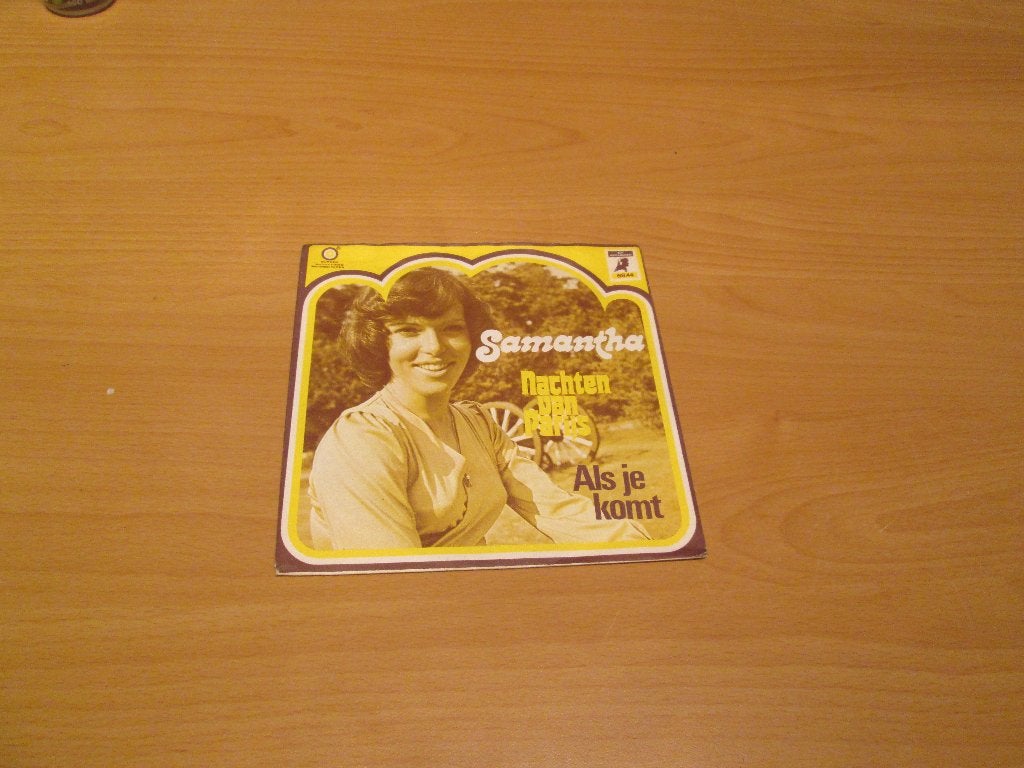 4 singles van Samantha (ook per stuk te koop), Ophalen of Verzenden, Gebruikt, Pop