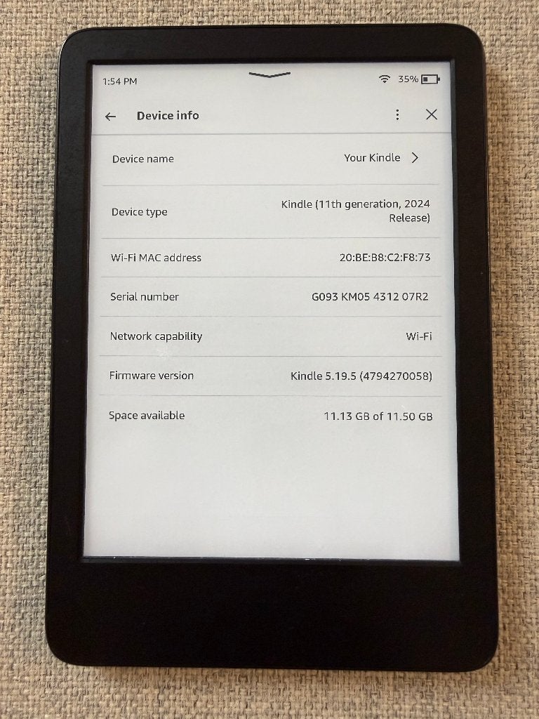 E-Reader Amazon Kindle 11.gen 16GB 2024 Release, Computers en Software, E-readers, Gebruikt, 6 inch of minder, Amazon Kindle, Ophalen of Verzenden