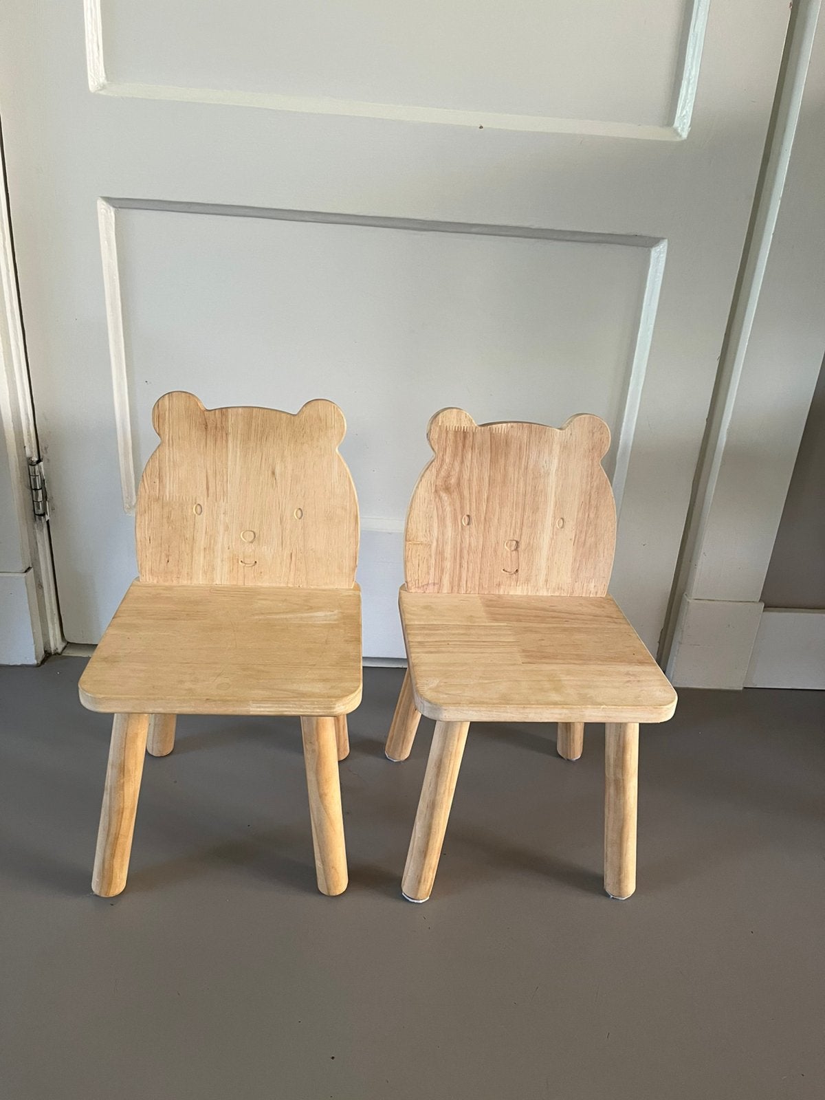 Houten kinderstoel beer Zara Home - 2 stuks, Ophalen, Zo goed als nieuw, Stoel(en)