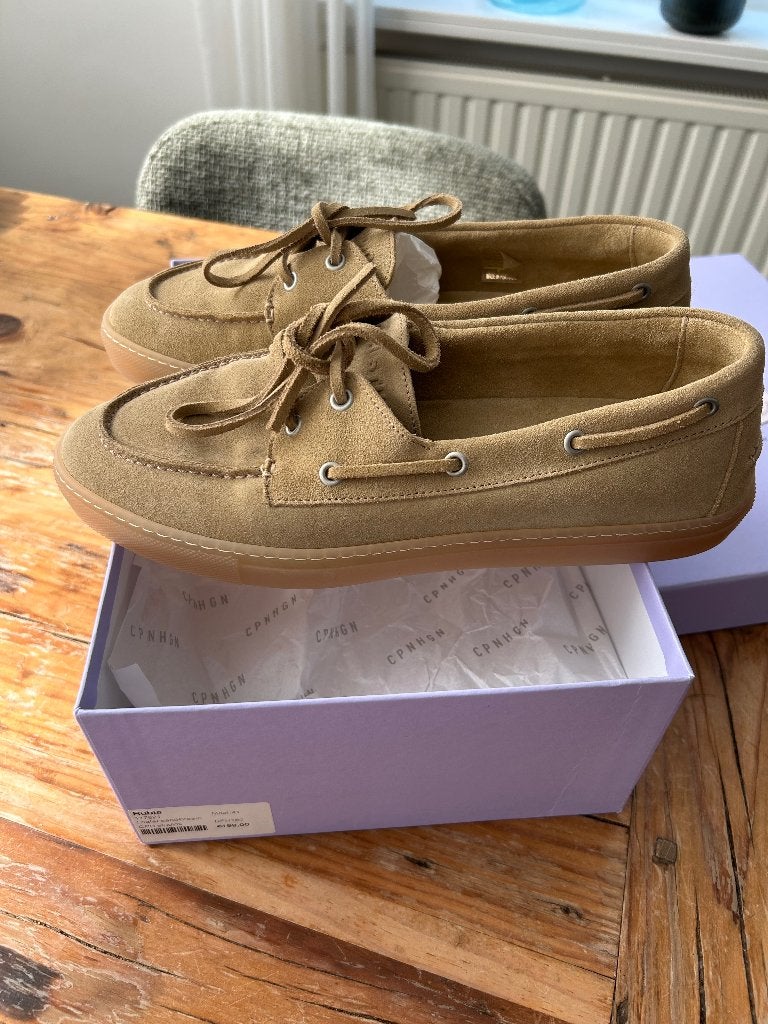 Nieuwe loafers Copenhagen Studios maat 42 sand, CPH studios, Nieuw, Ophalen of Verzenden, Instappers
