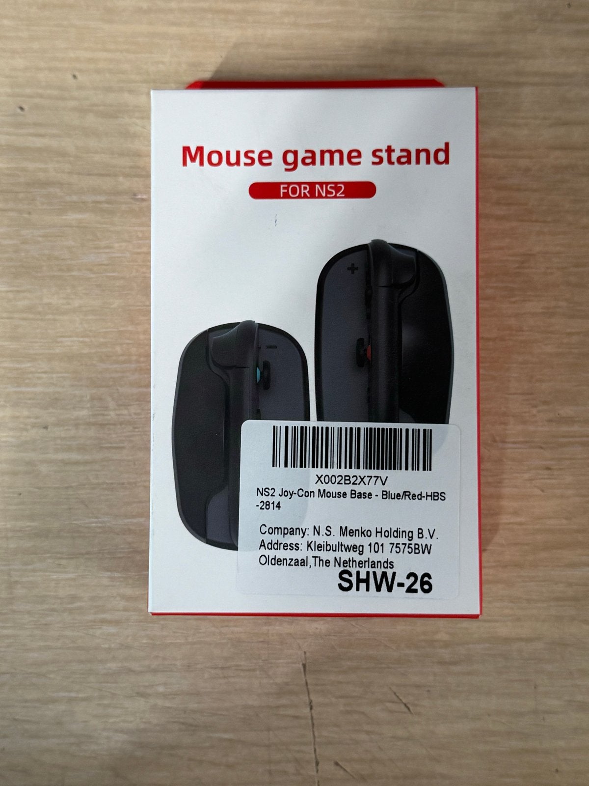 Restpartij 580x Muis Game Stand voor NS2 Joy-Con Mouse Base, MMOBIEL, Nieuw, Kleibultweg 101, Sander@mmobiel.com