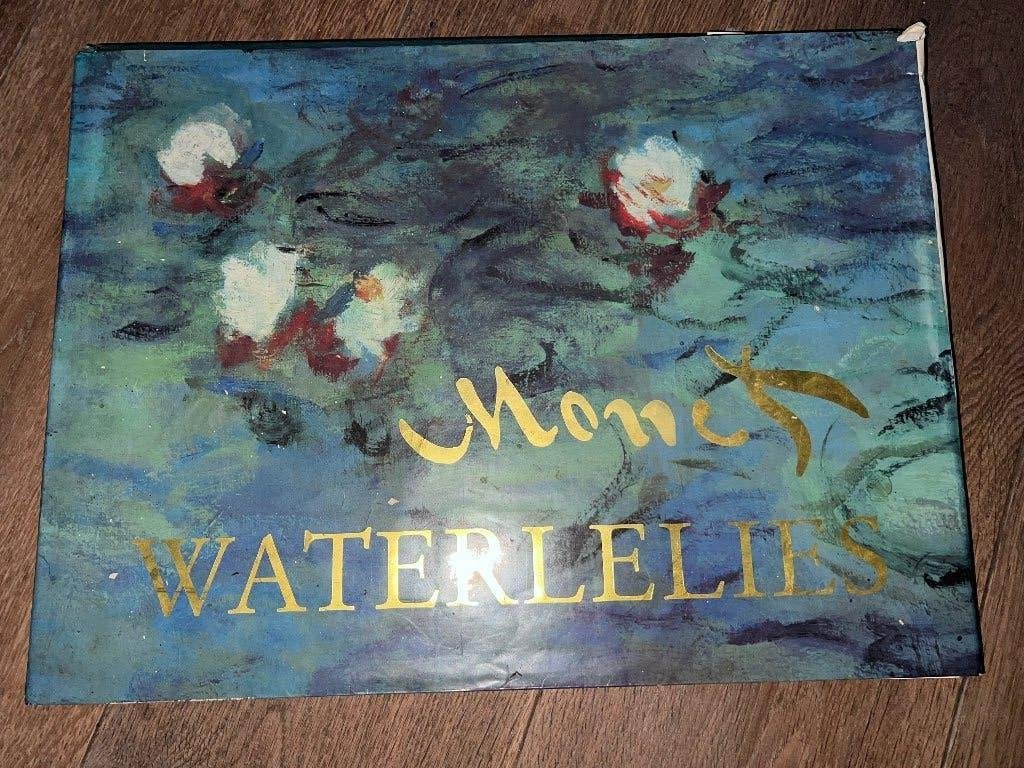 Monet waterlelies boek, Ophalen of Verzenden, Gelezen, Schilder- en Tekenkunst