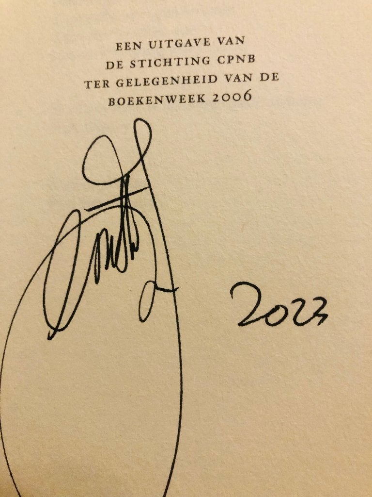 Gesigneerd, Arthur Japin De Grote wereld. Boekenweek 2006, Ophalen of Verzenden, Nieuw, Arthur Japin