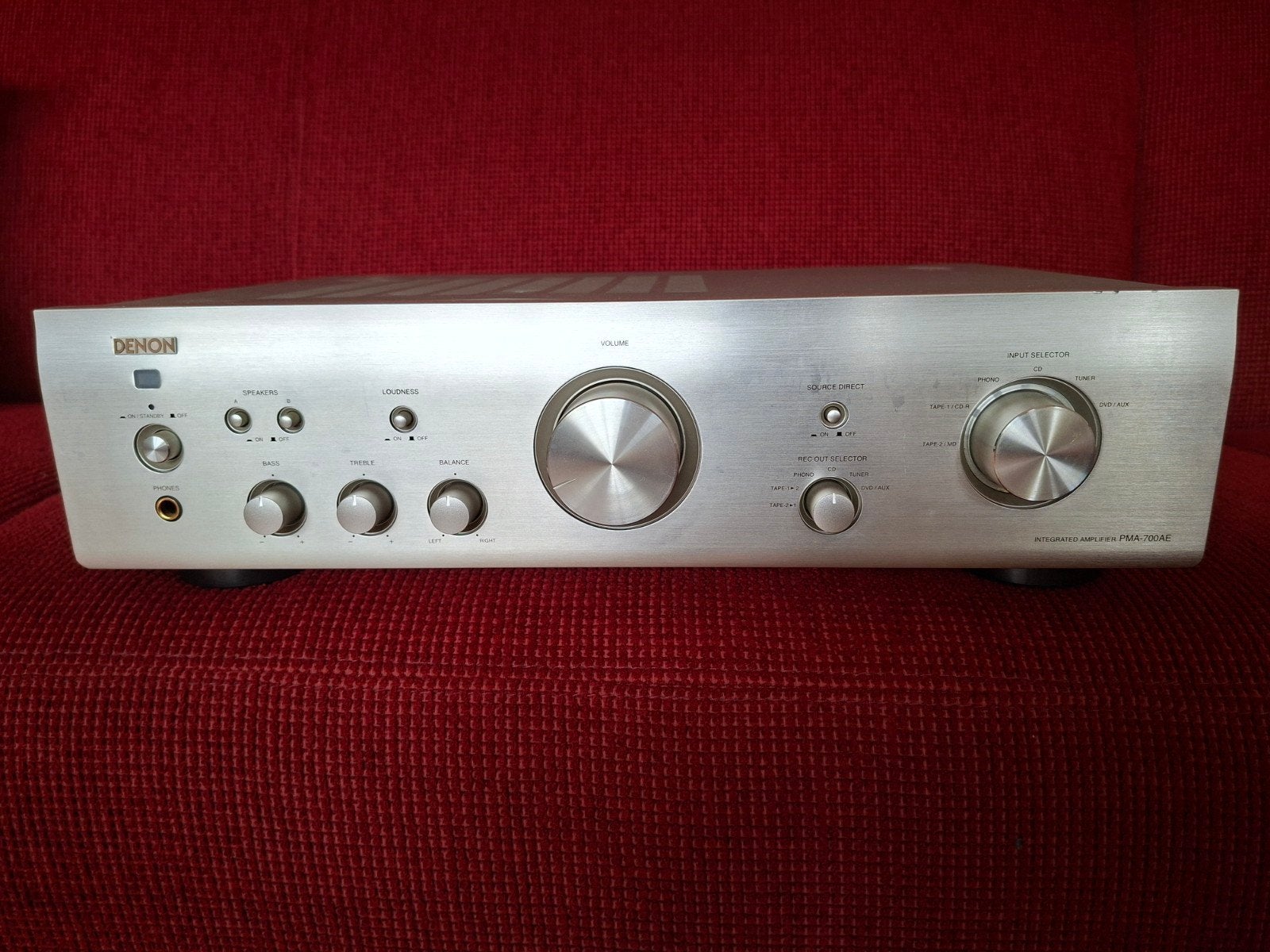 Prima Denon PMA  700 AE versterker met Phono aansluiting, Audio, Tv en Foto, Versterkers en Receivers, Ophalen, Gebruikt, Denon