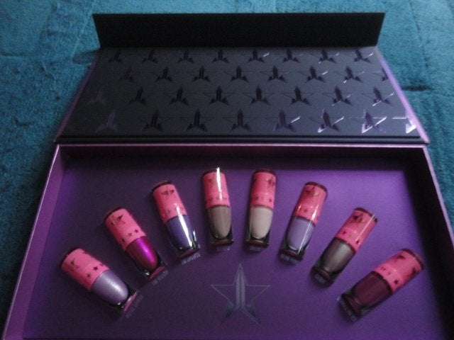 Jeffree Star MINI velour liquid lipstick PURPLE BUNDLE QUEEN, Lippen, Paars, Nieuw, Ophalen of Verzenden