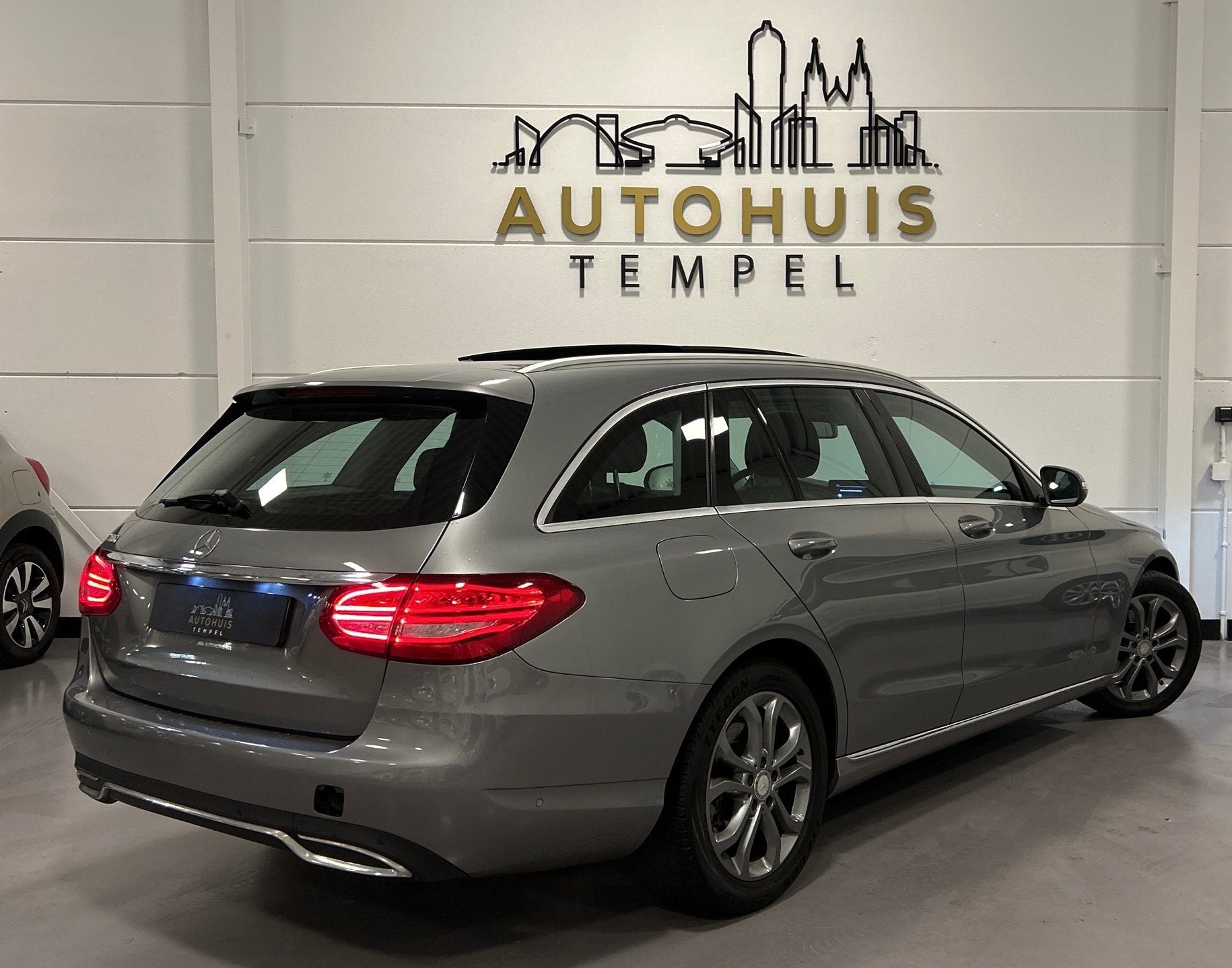 Mercedes-Benz C-klasse Estate 180 Prestige Automaat Stoelver, Automaat, Leder en Stof, 1595 cc, 750 kg