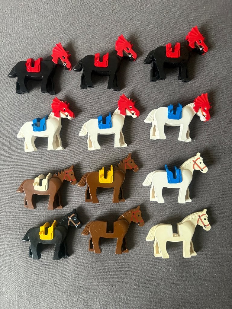 Lego castle paarden, Ophalen of Verzenden, Gebruikt, Lego