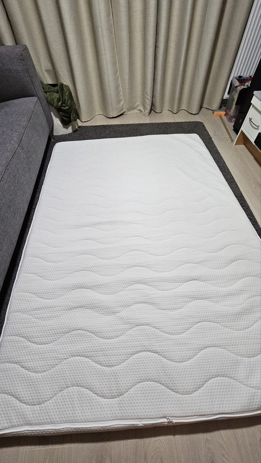 Norrsele topper Ikea, Huis en Inrichting, Slaapkamer | Matrassen en Bedbodems, Zo goed als nieuw, 140 cm, 200 cm, Tweepersoons