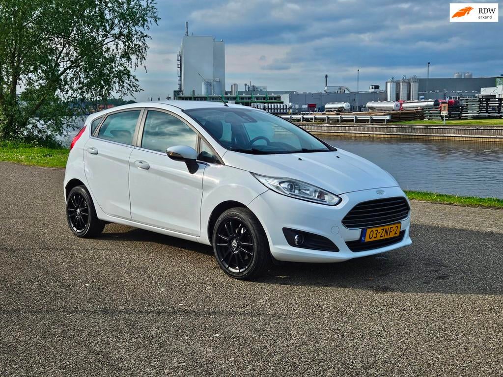 Ford Fiesta 1.0 EcoBoost Titanium Airco*El.Ramen*5drs, Voorwielaandrijving, Euro 5, 101 pk, Origineel Nederlands