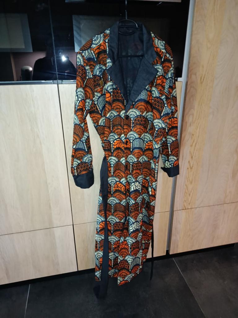 Afrikaanse lange ochtend jas L, Kleding | Dames, Made in Afrika, Ophalen of Verzenden, Nieuw, Maat 46/48 (XL) of groter