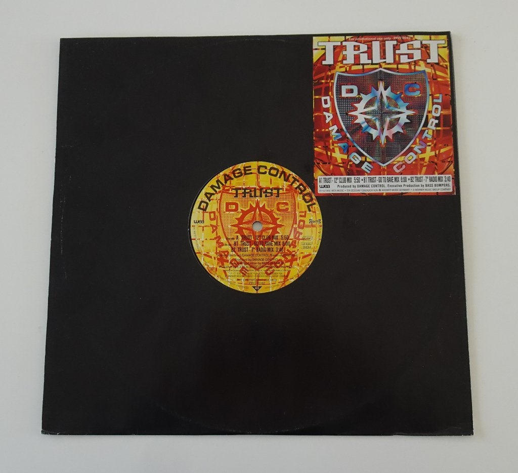 Damage Control - Trust --- Euro House / Happy Hardcore 1995, Cd's en Dvd's, Vinyl | Dance en House, Zo goed als nieuw, 12 inch