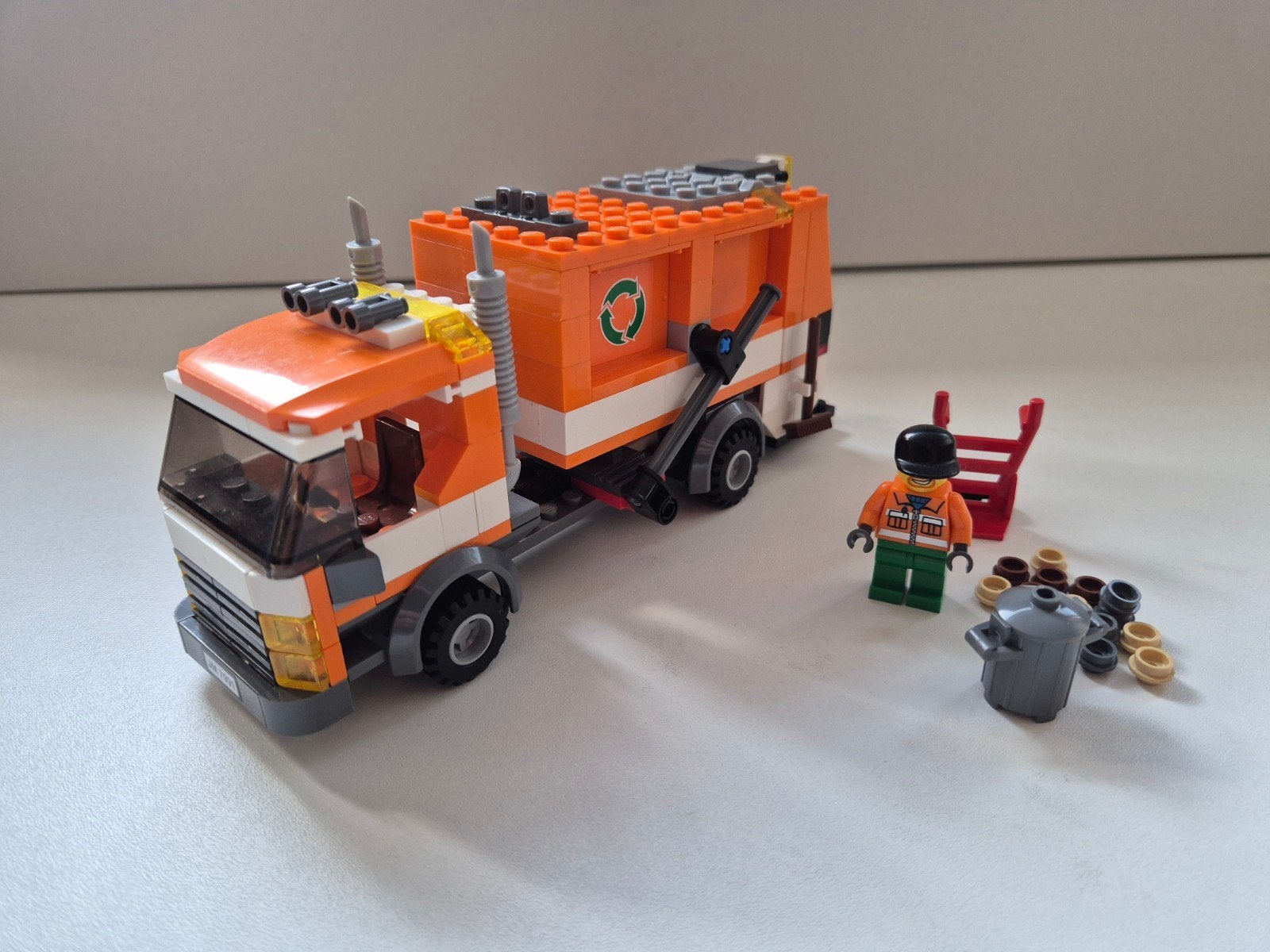 Lego 7991 vuilniswagen, Ophalen of Verzenden, Zo goed als nieuw
