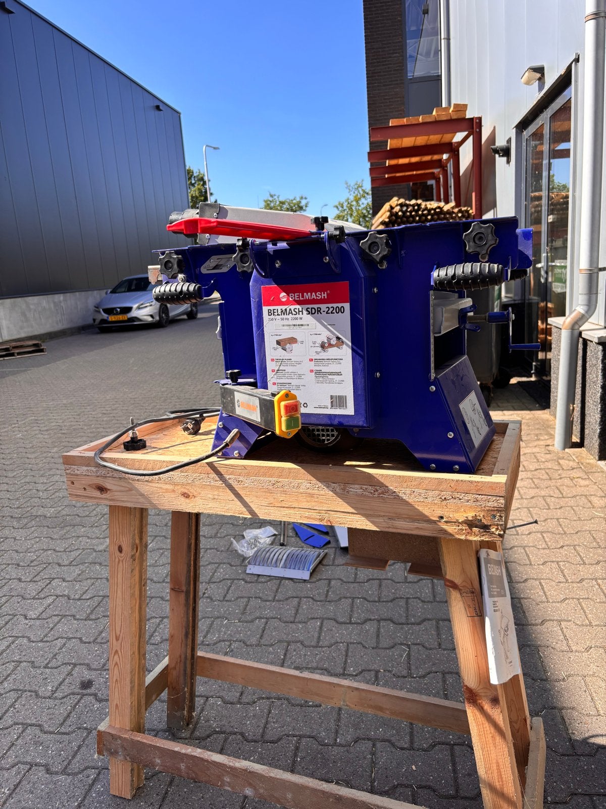 BELMASH SDR-2200 Houtbewerkingsmachine, Ophalen, Gebruikt, Elektrisch