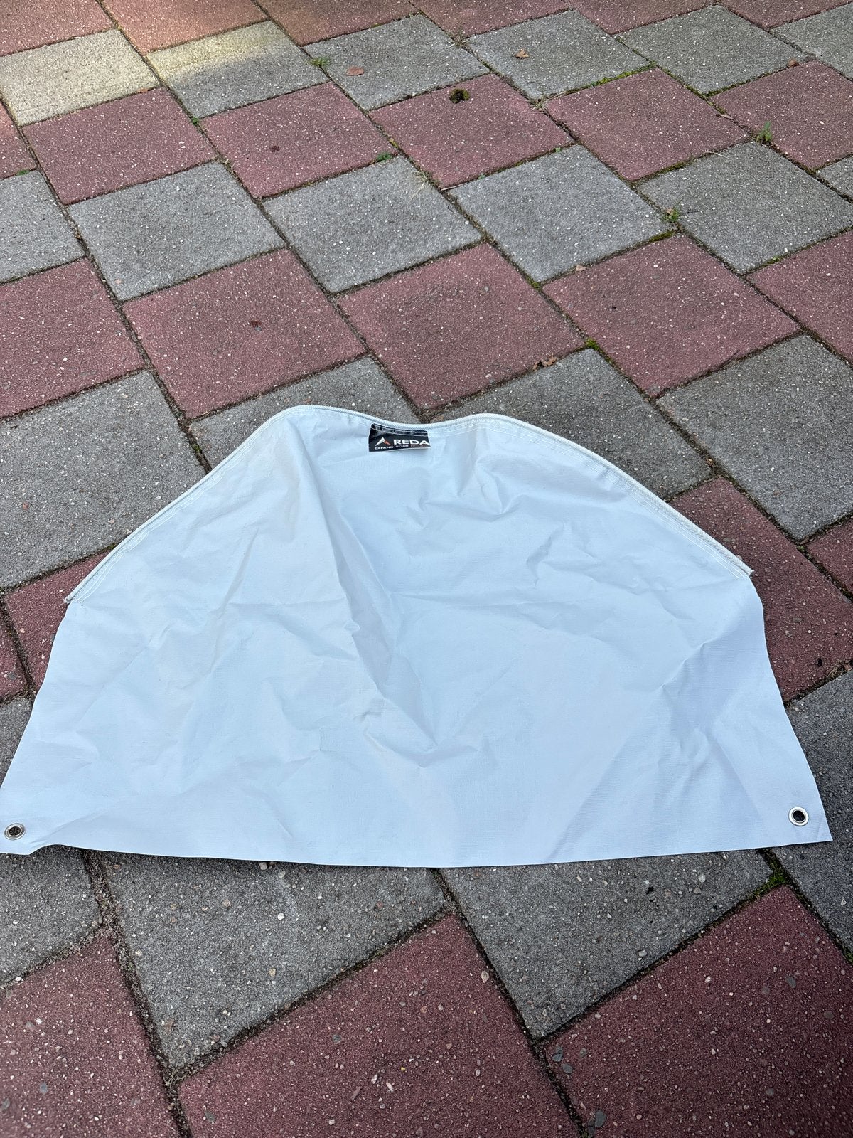Witte afdekhoes / zeil - REDA, Ophalen of Verzenden, Gebruikt