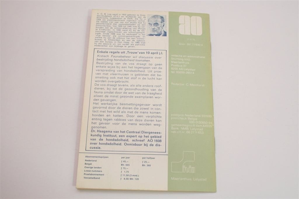 Octrooien voor Uitvindingen — Van Idee tot Patent [1978], Boeken, Ophalen of Verzenden, Gelezen, Europa