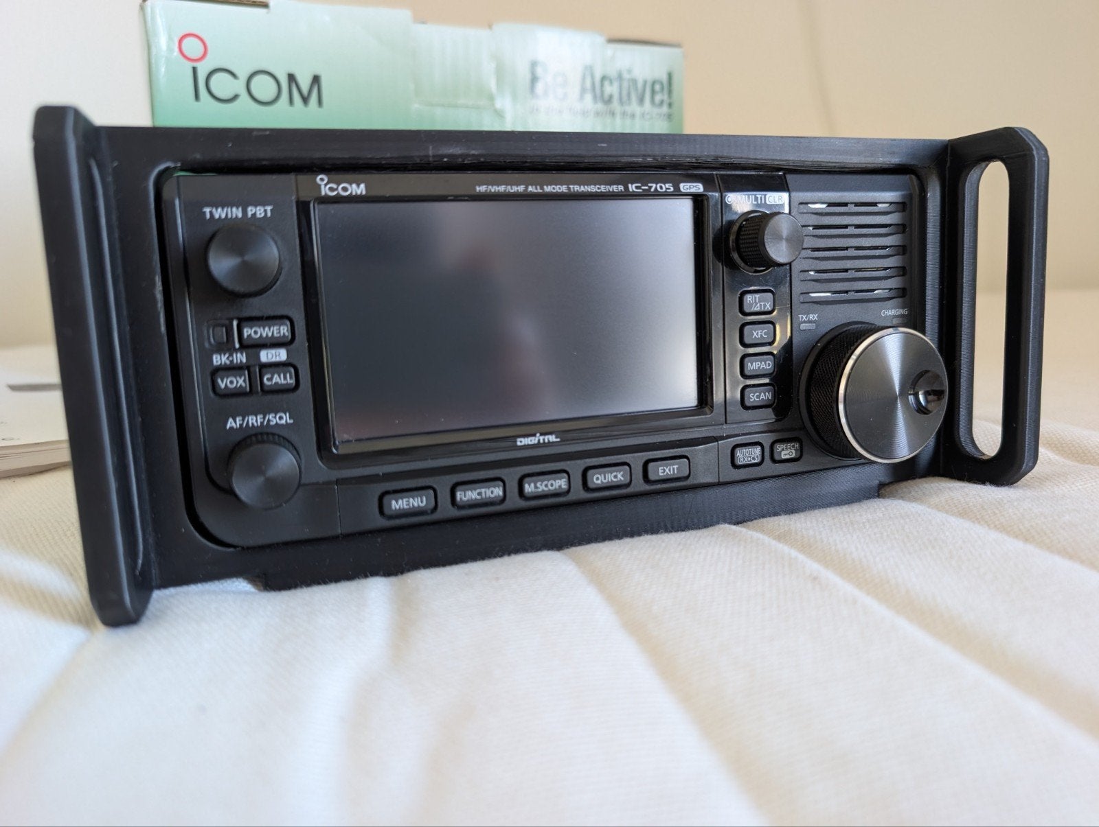 Icom IC-705 HF/VHF/UHF All Mode set, Telecommunicatie, Ophalen, Gebruikt, Zender en Ontvanger