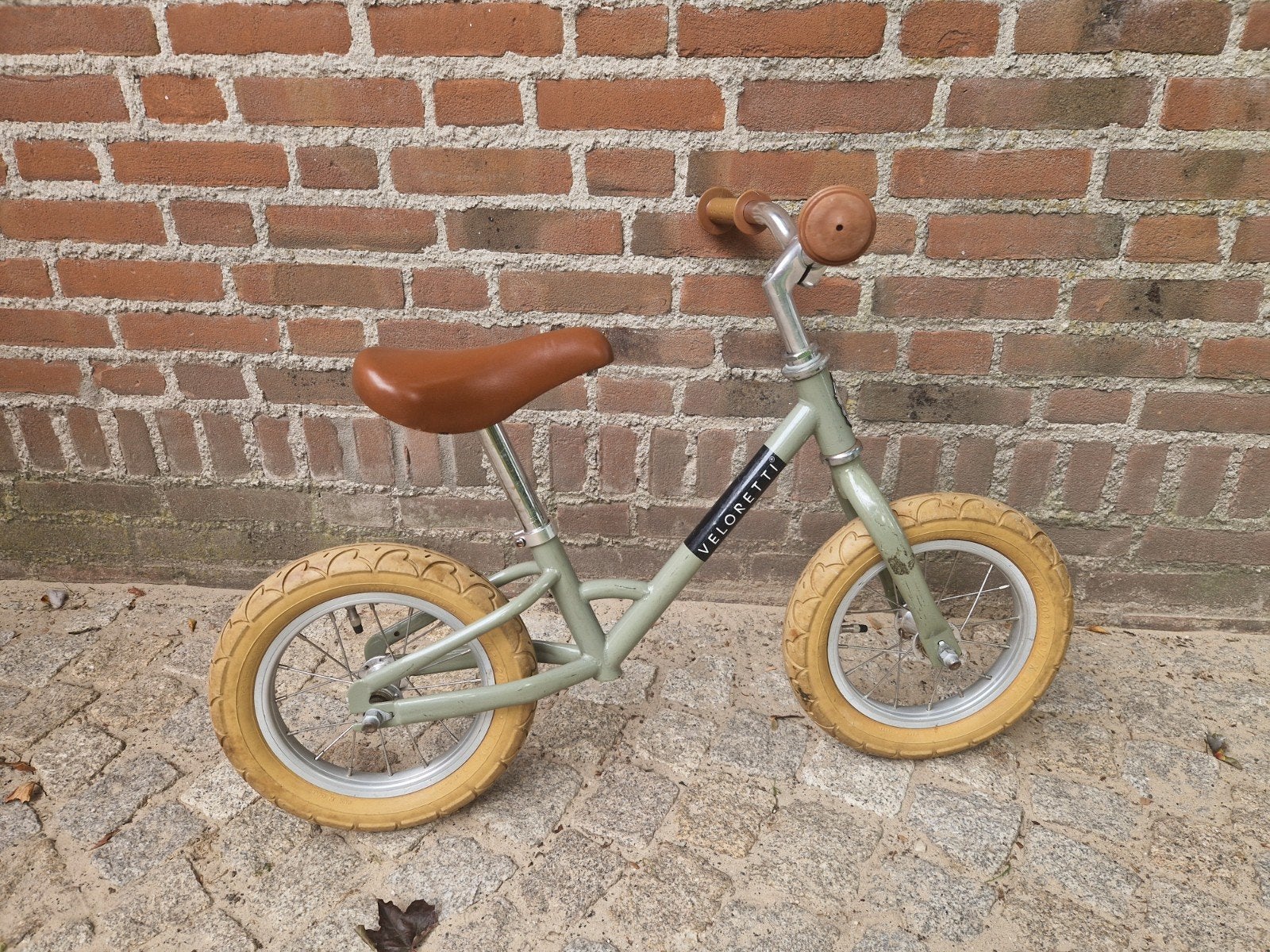 Veloretti loopfiets groen - 12,5 inch met afneembaar mandje, Ophalen, Gebruikt, Minder dan 16 inch, Veloretti