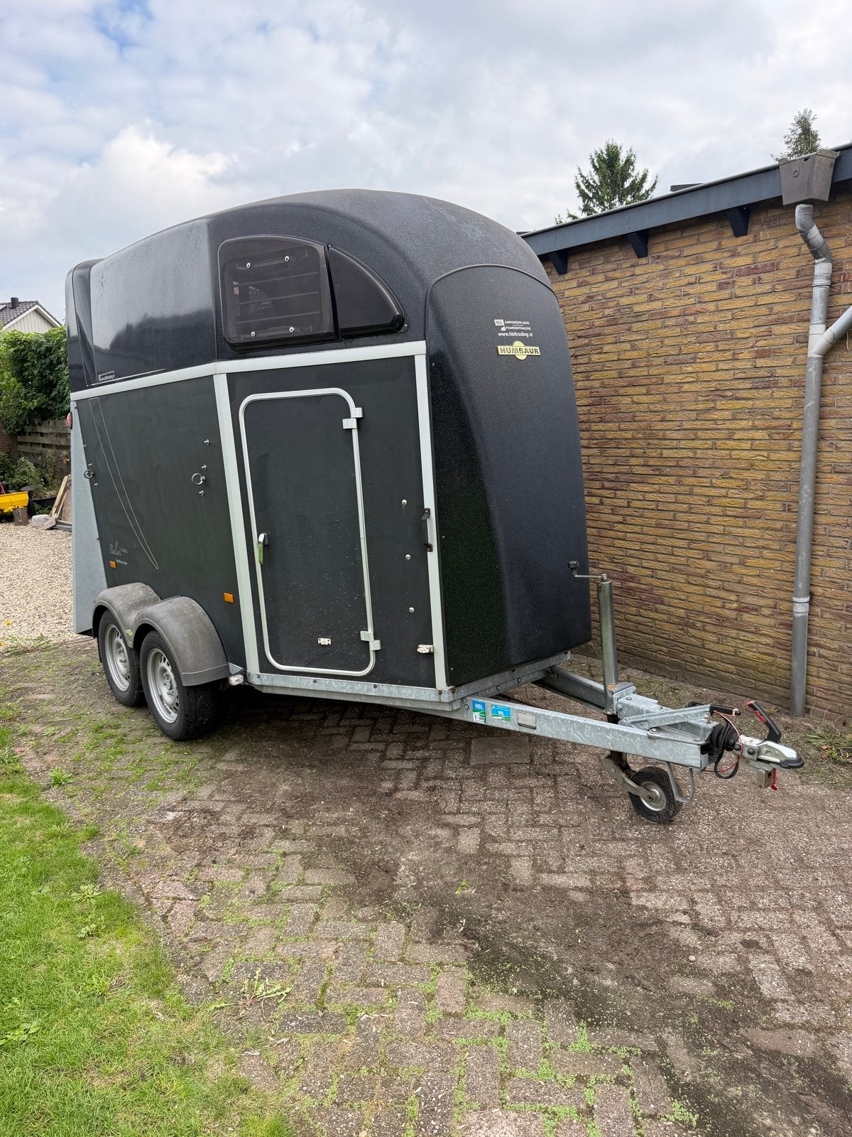 Humbaur Balios Aero Paardentrailer  goed onderhouden., Dieren en Toebehoren, Ophalen, Zo goed als nieuw