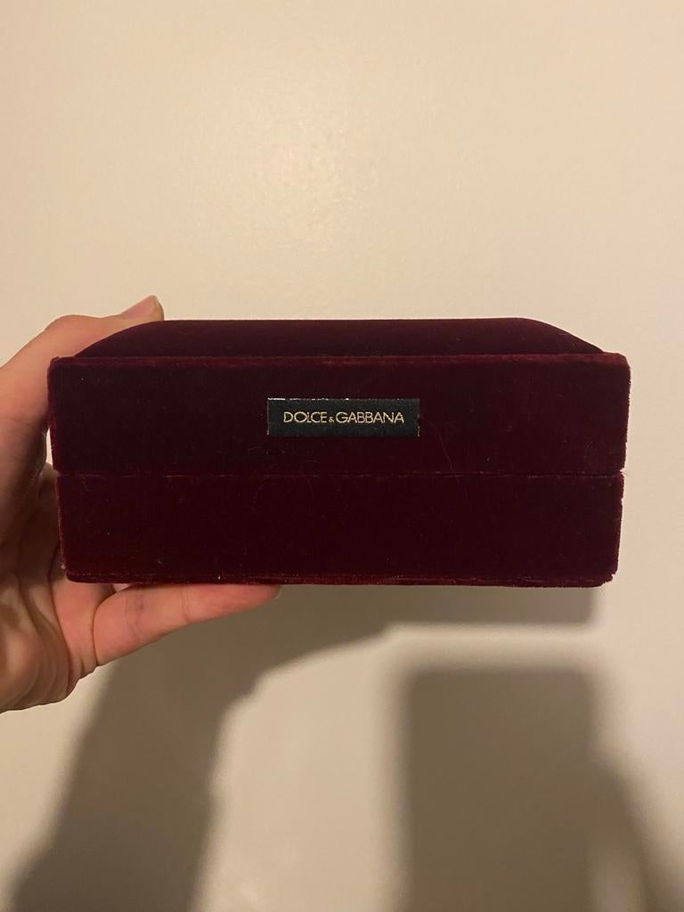Dolce & Gabbana fluwelen doosje, Ophalen of Verzenden, Zo goed als nieuw