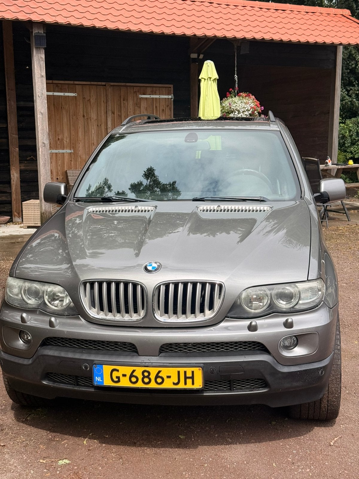 BMW X5 4.4 I AUT 2005 Grijs, 2095 kg, 4398 cc, Vierwielaandrijving, Particulier
