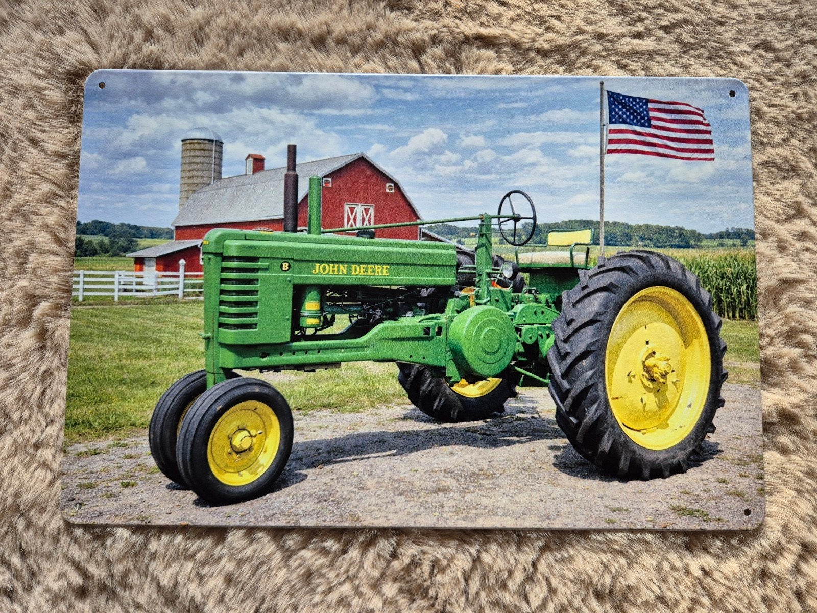 John deere reclamebord, Verzamelen, Ophalen of Verzenden, Nieuw, Reclamebord