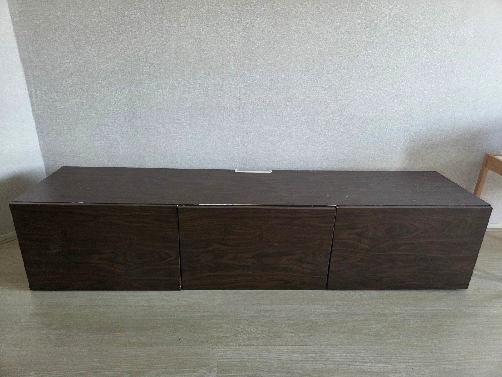 Ikea Besta TV-meubel - Wit (nu bruin gewrapt), Ophalen