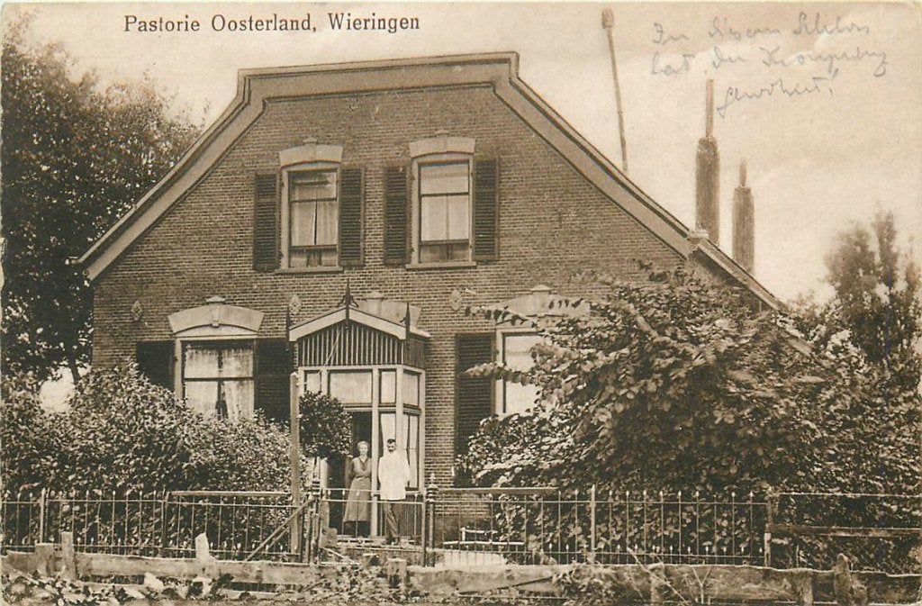 701-079-039 Oosterland Wieringen Pastorie, Ophalen of Verzenden, Voor 1920, Noord-Holland