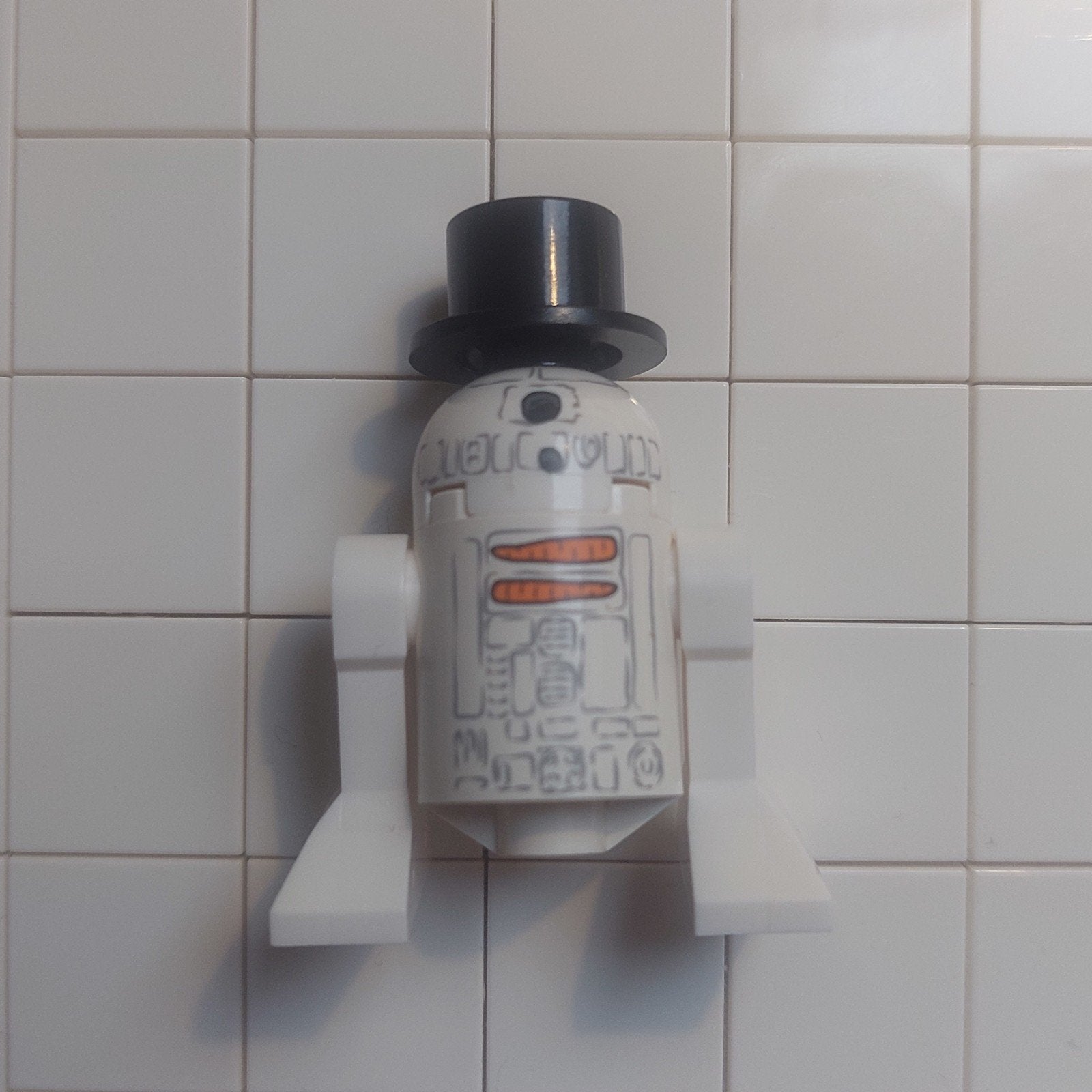 LEGO Star Wars Minifig - R2-D2 - sw0424, Ophalen of Verzenden, Zo goed als nieuw