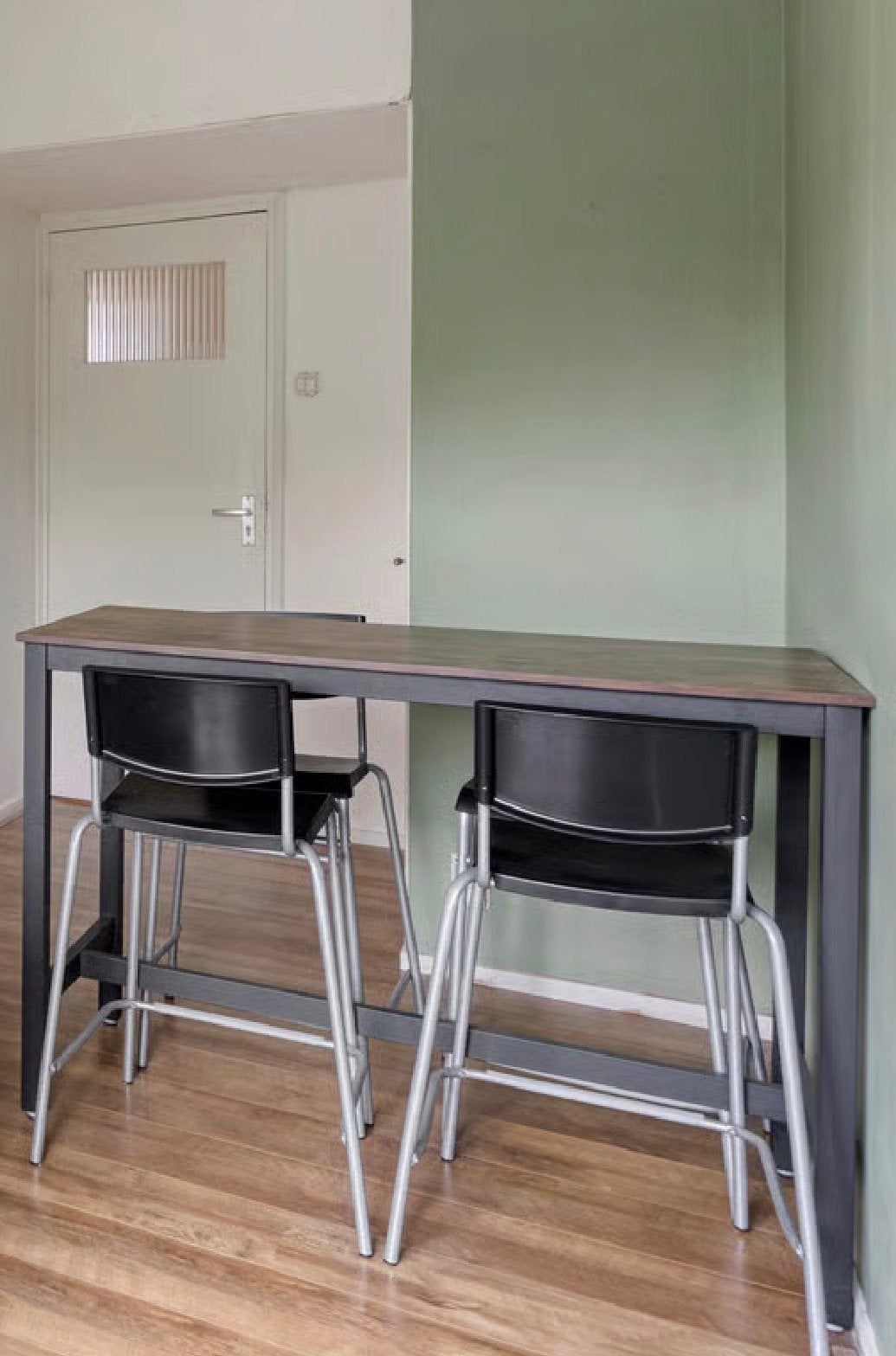 Bartafel bruin/zwart 120x60x90, Ophalen, Zo goed als nieuw