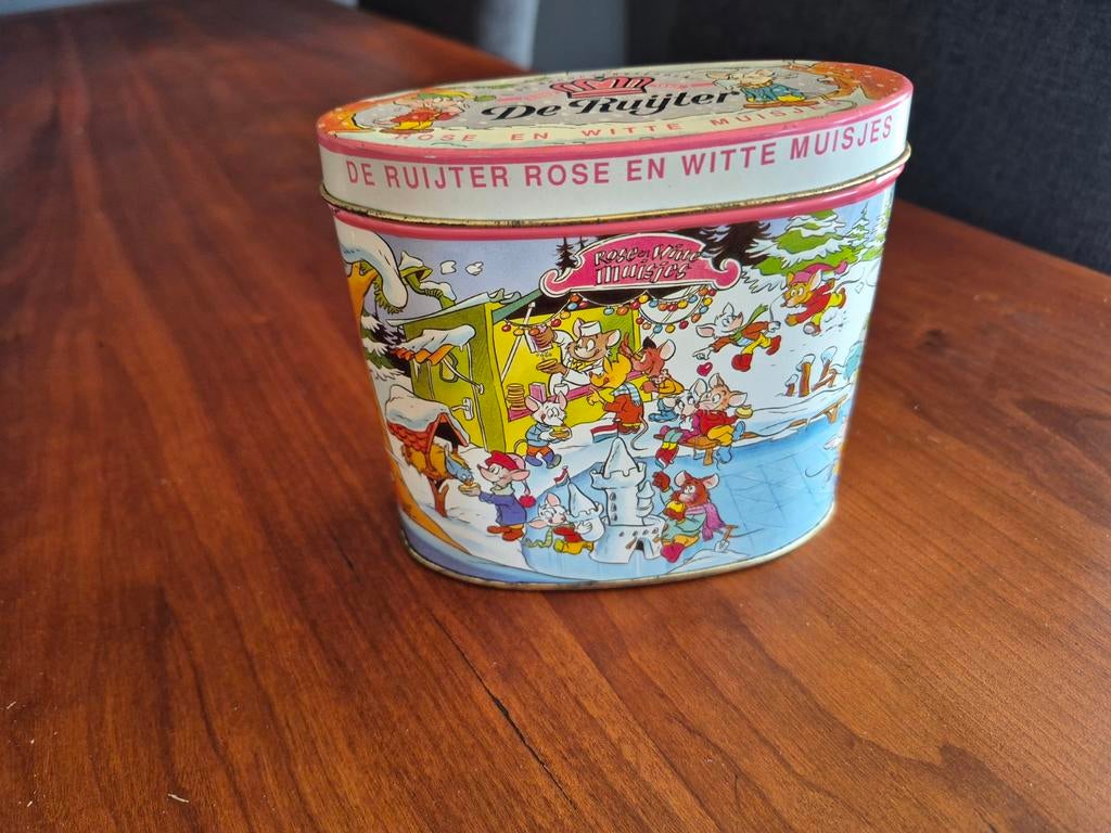 Vintage De Ruijter blikje Muisjes, Verzamelen, Blikken, Ophalen of Verzenden, Zo goed als nieuw, Overige