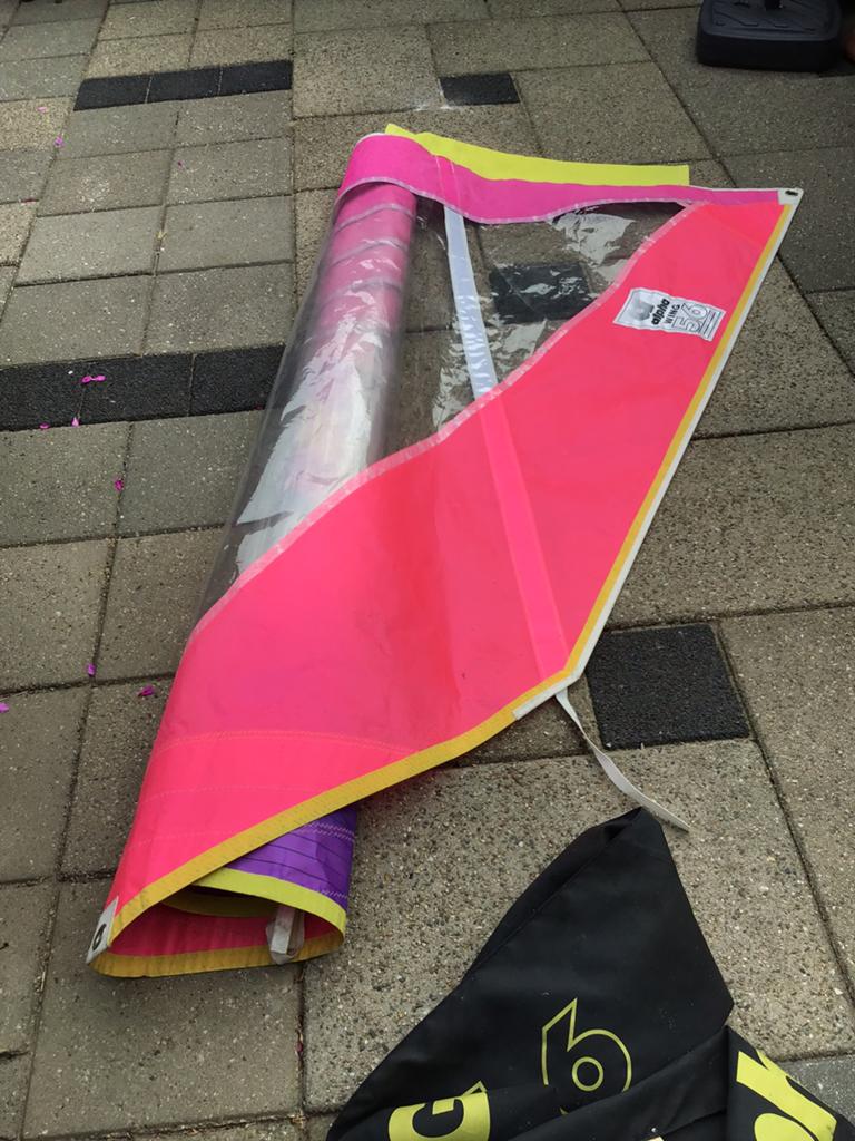 Surf zeilen / schoenen enz., Ophalen, Gebruikt, Mast