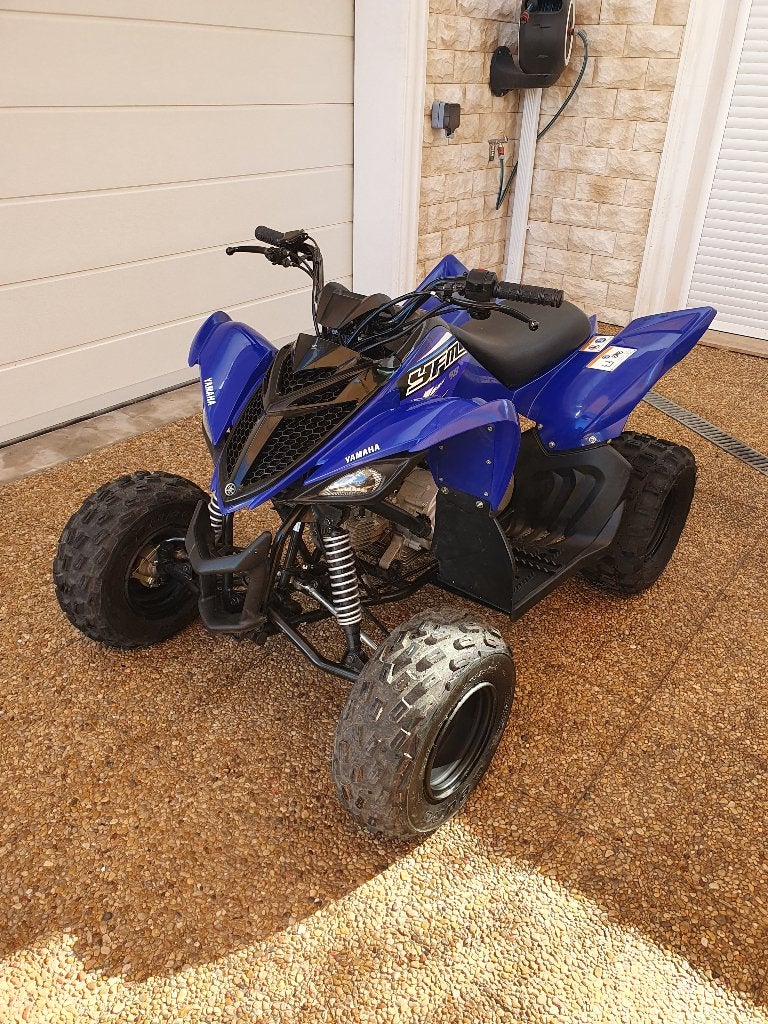 2023 Quad Yamaha YFM 90, 90 cc, 11 kW of minder, 1 cilinder