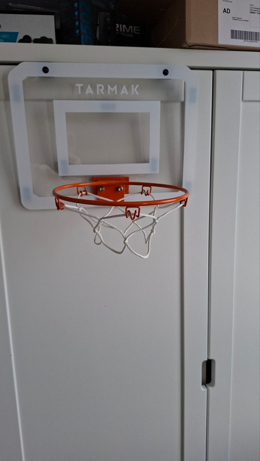 Tarmak mini basketbalbord (Decathlon), Sport en Fitness, Basketbal, Ophalen, Gebruikt, Ring, Bord of Paal