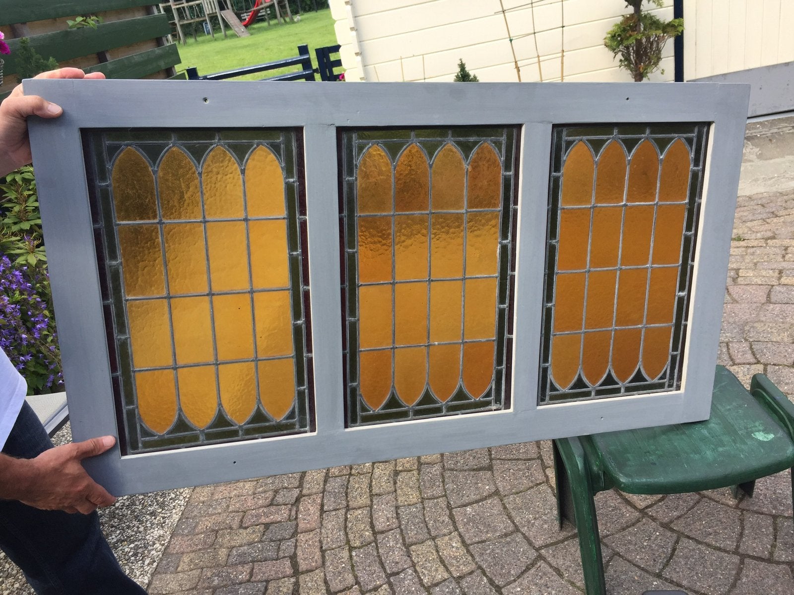 Glas in lood, Ophalen, Gebruikt, Overige typen, 120 tot 160 cm