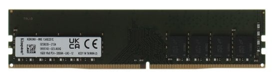 9995743-023.A00G Kingston 16GB DDR4 1Rx8 PC4-25600 3200Mhz 1, Niet ingevuld, Niet ingevuld, Niet ingevuld, 16 GB