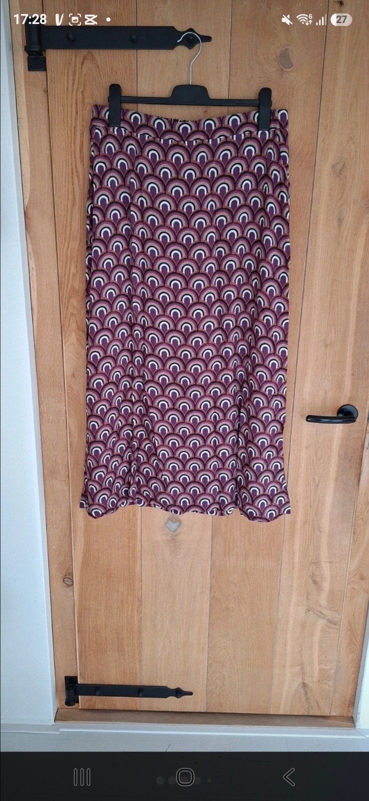 Studio Anneloes Rok maat XL/42 ; Viscose, Kleding | Dames, Studio Anneloes, Paars, Maat 46/48 (XL) of groter, Ophalen of Verzenden