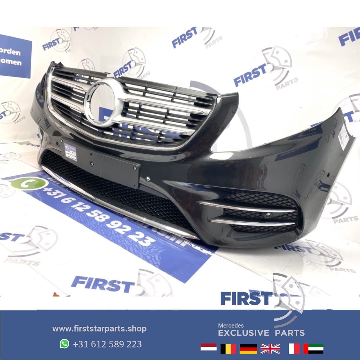 W447 VITO / V KLASSE AMG VOORBUMPER A4478851000 BUMPER COMPL, Auto-onderdelen, Carrosserie en Plaatwerk, Gebruikt, -, Voor, Ophalen of Verzenden