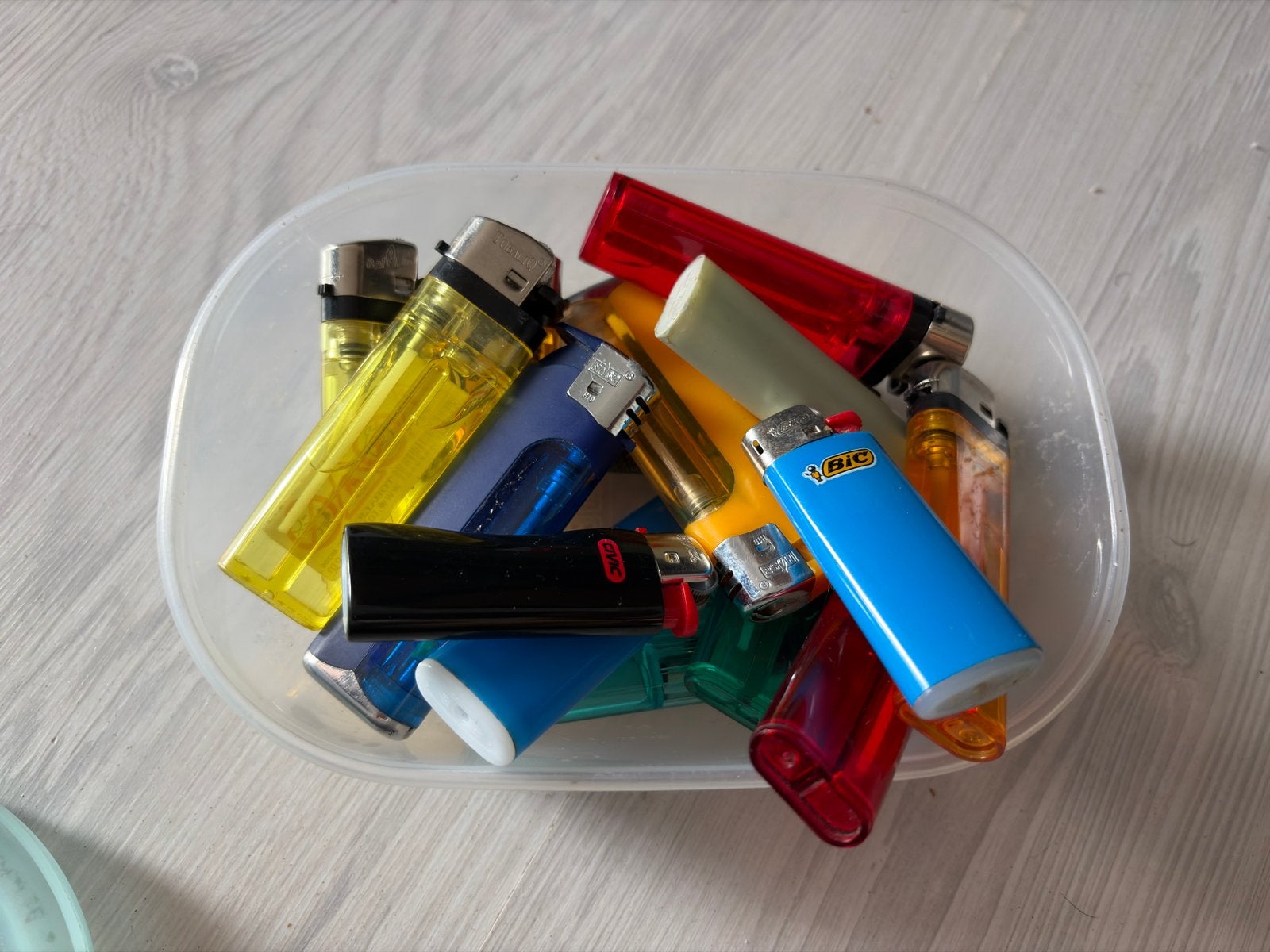 Partij diverse aanstekers (BIC, etc.), Ophalen of Verzenden, Gebruikt, Aansteker