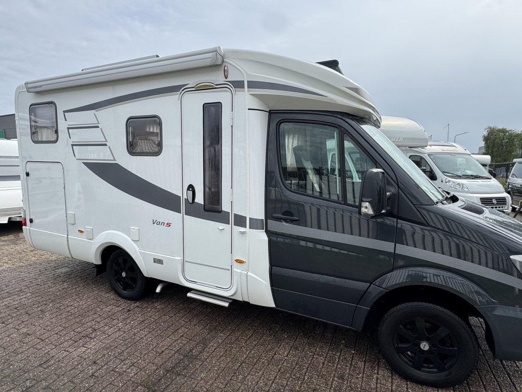 Hymer Van 520 S Enkele bedden een ruimtewonder slechts 630cm, Caravans en Kamperen, Campers, Automaat, Luifel, 6 tot 7 meter, Bedrijf