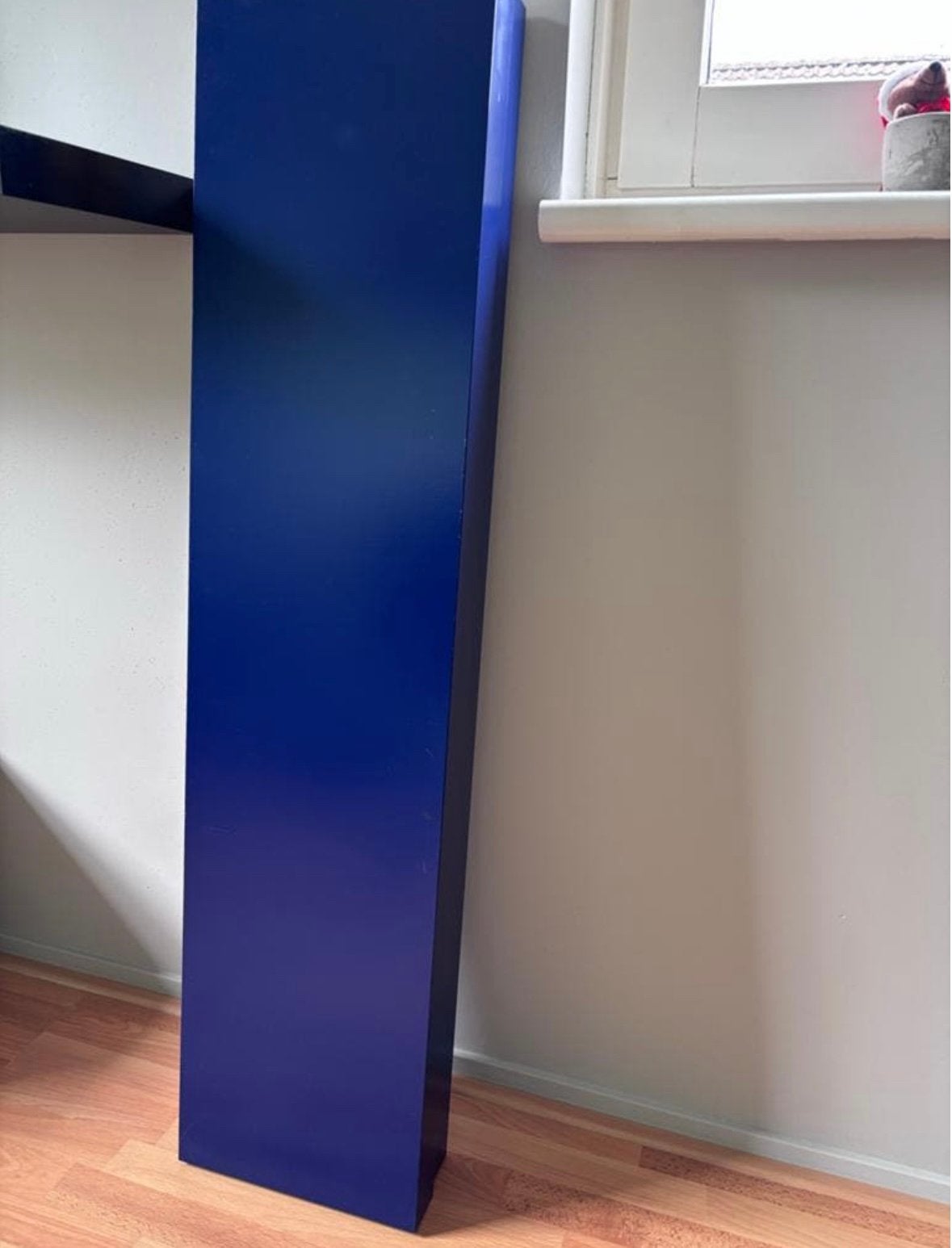2x IKEA LACK wandplanken blauw, Huis en Inrichting, Ophalen, Gebruikt