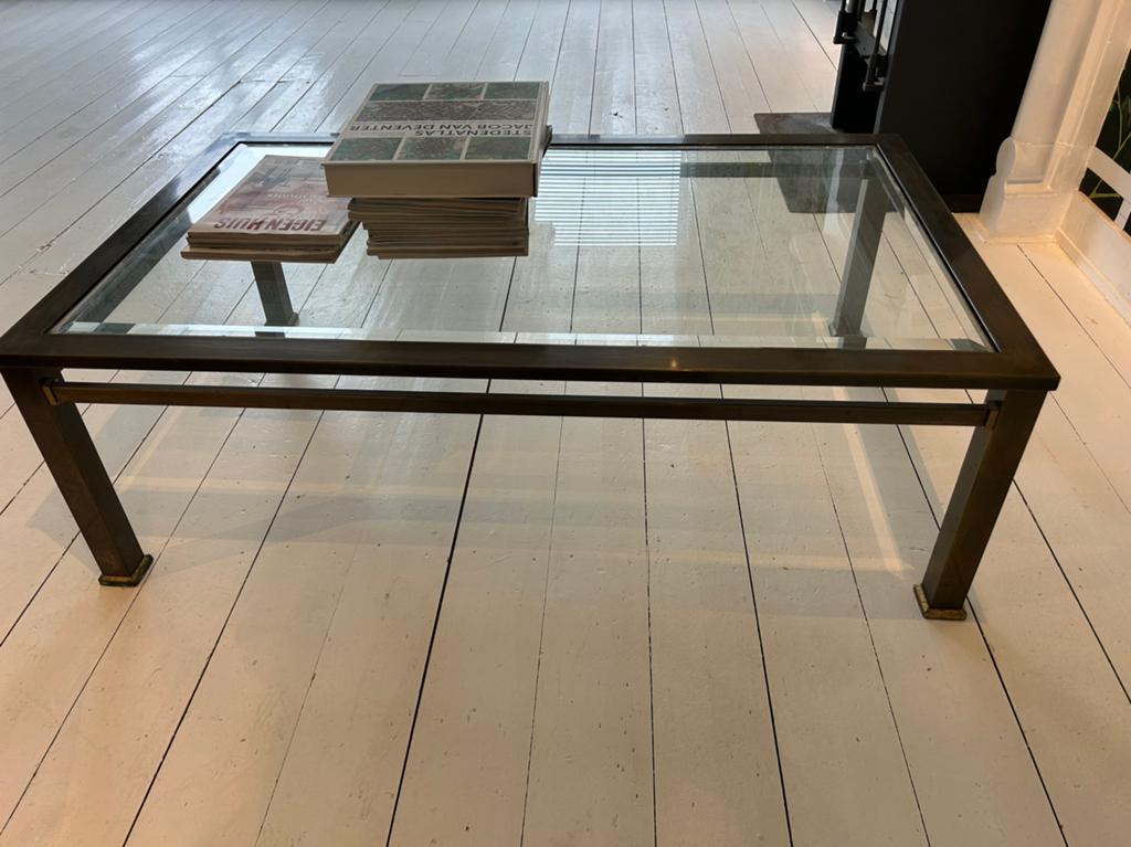 Hollywood regency salon tafel. Vintage., Huis en Inrichting, 100 tot 150 cm, Rechthoekig, 50 tot 100 cm, Ophalen of Verzenden
