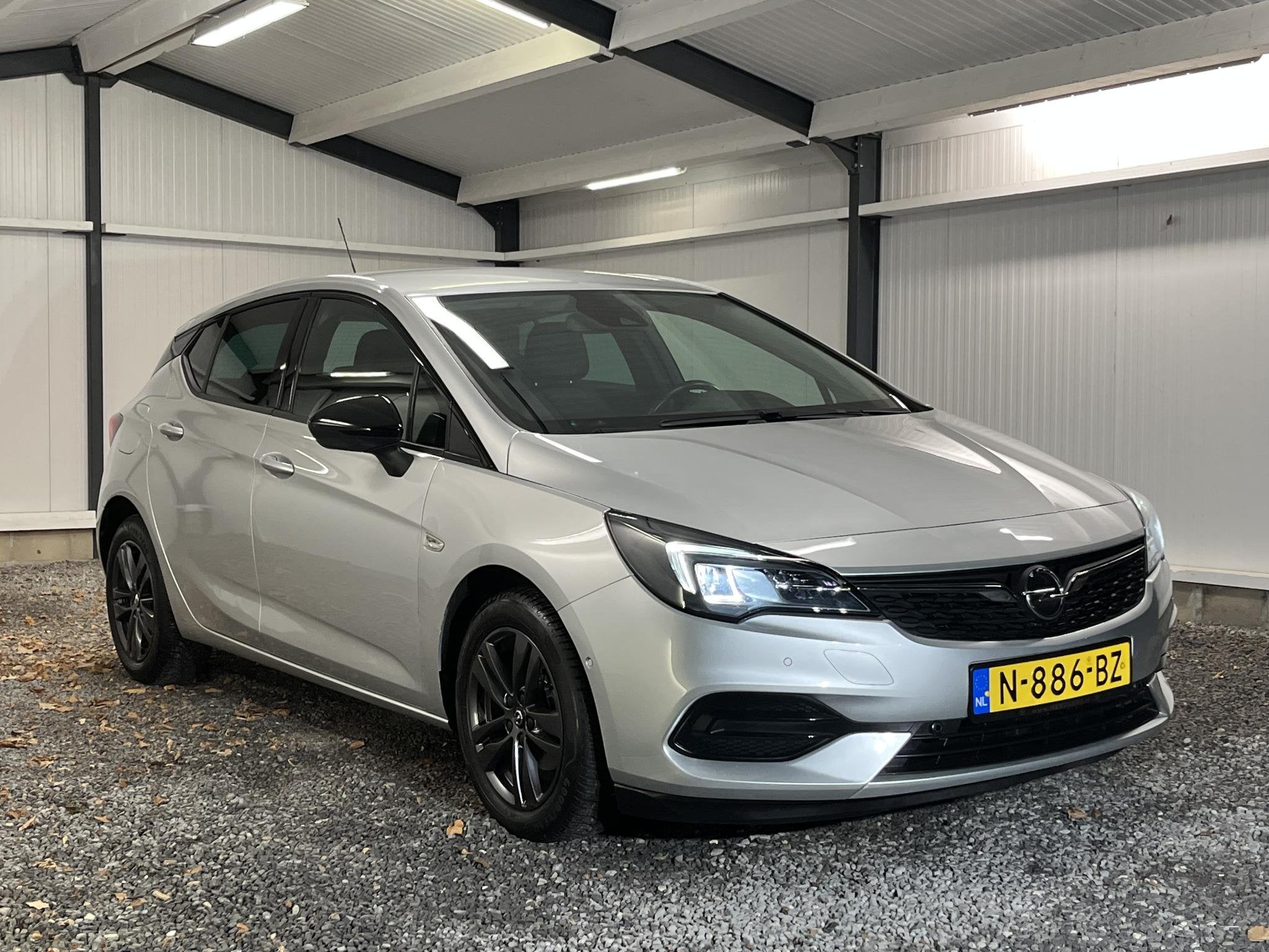 Opel Astra 1.2 Design & Tech 110PK 9-2021 ECC NAVI LED ADAPT, Auto's, Opel, Voorwielaandrijving, Stof, Gebruikt, 1199 cc