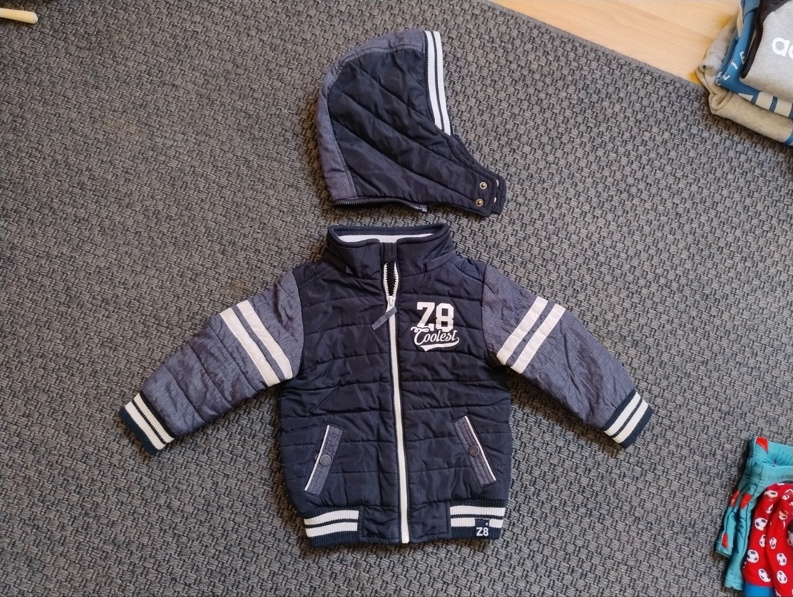 06 Winter jas jongen maat 86 Z8, Kinderen en Baby's, Gebruikt, Z8, Ophalen of Verzenden, Jasje