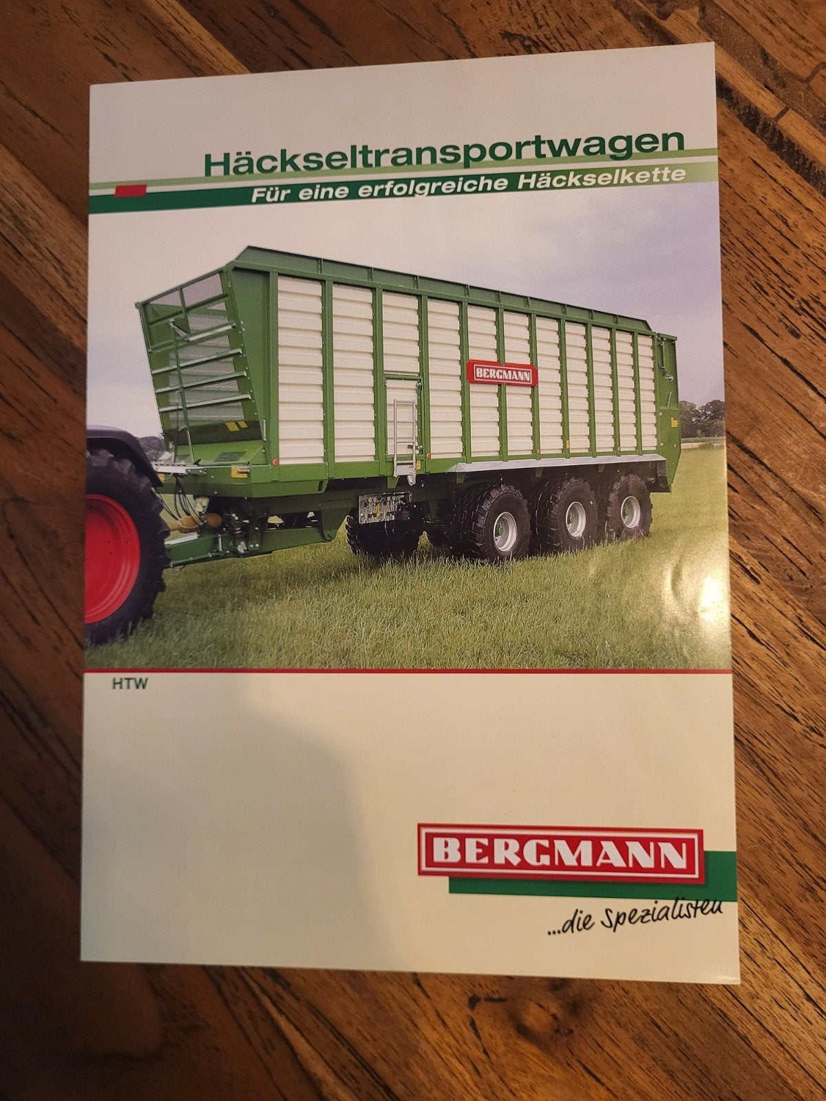 tractor folder BERGMAN Häckseltransportwagen, Ophalen of Verzenden, Zo goed als nieuw