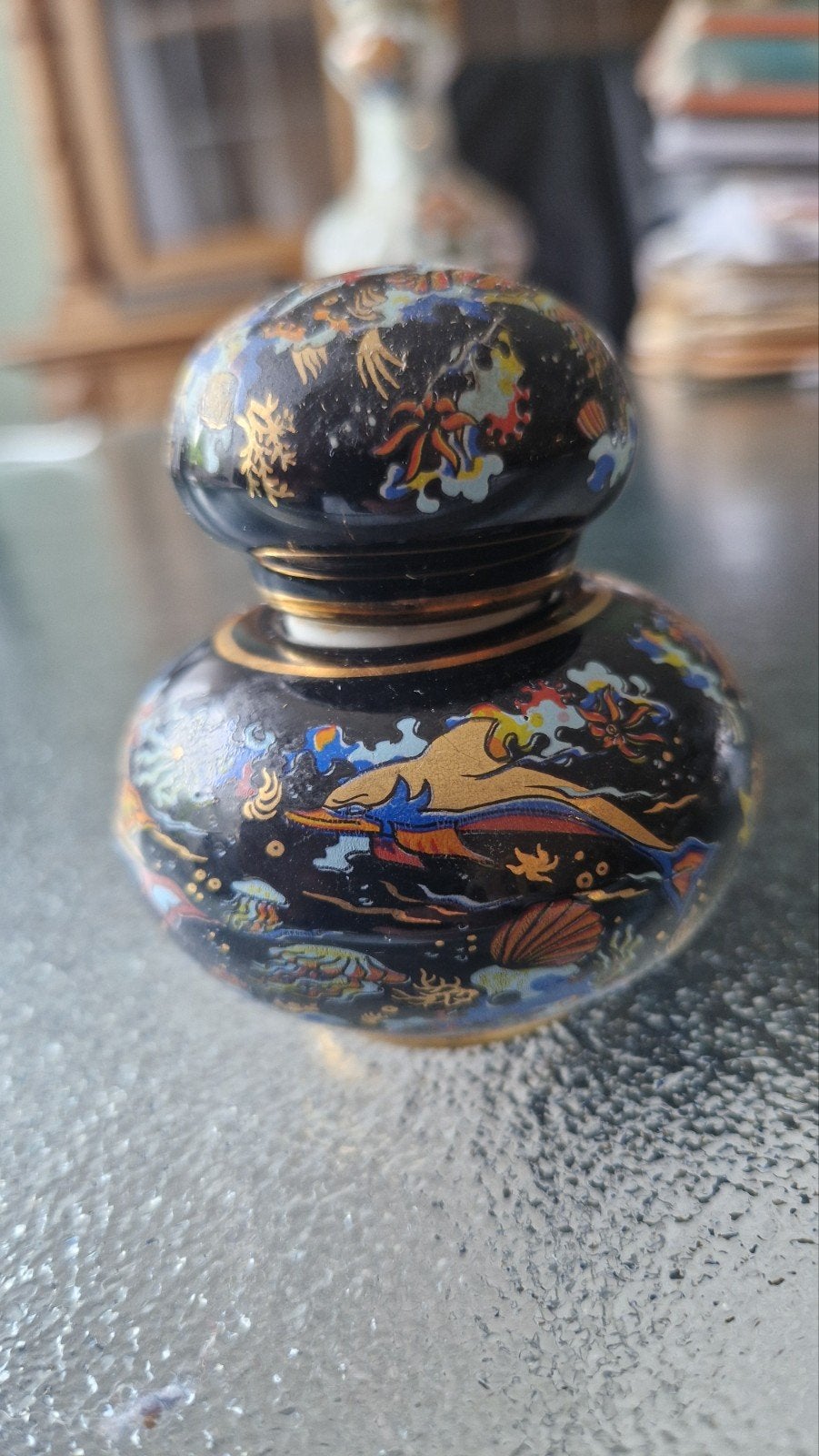 Antieke Chinese Snuff Bottle met gedetailleerde decoratie, Ophalen of Verzenden