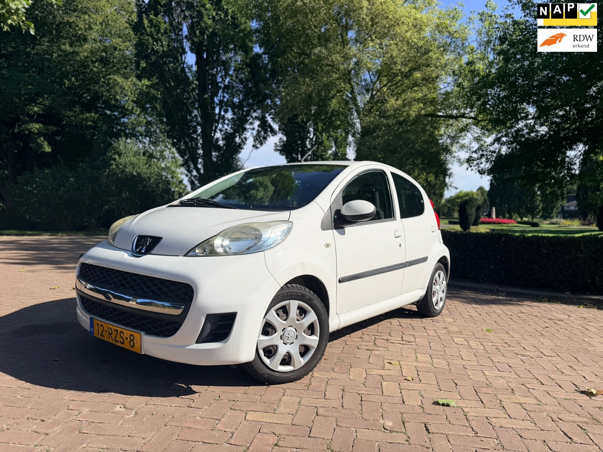 Peugeot 107 1.0-12V XS | Airco | 5 deurs | Elek.Pakk | Nw. A, Voorwielaandrijving, Euro 5, Stof, Gebruikt